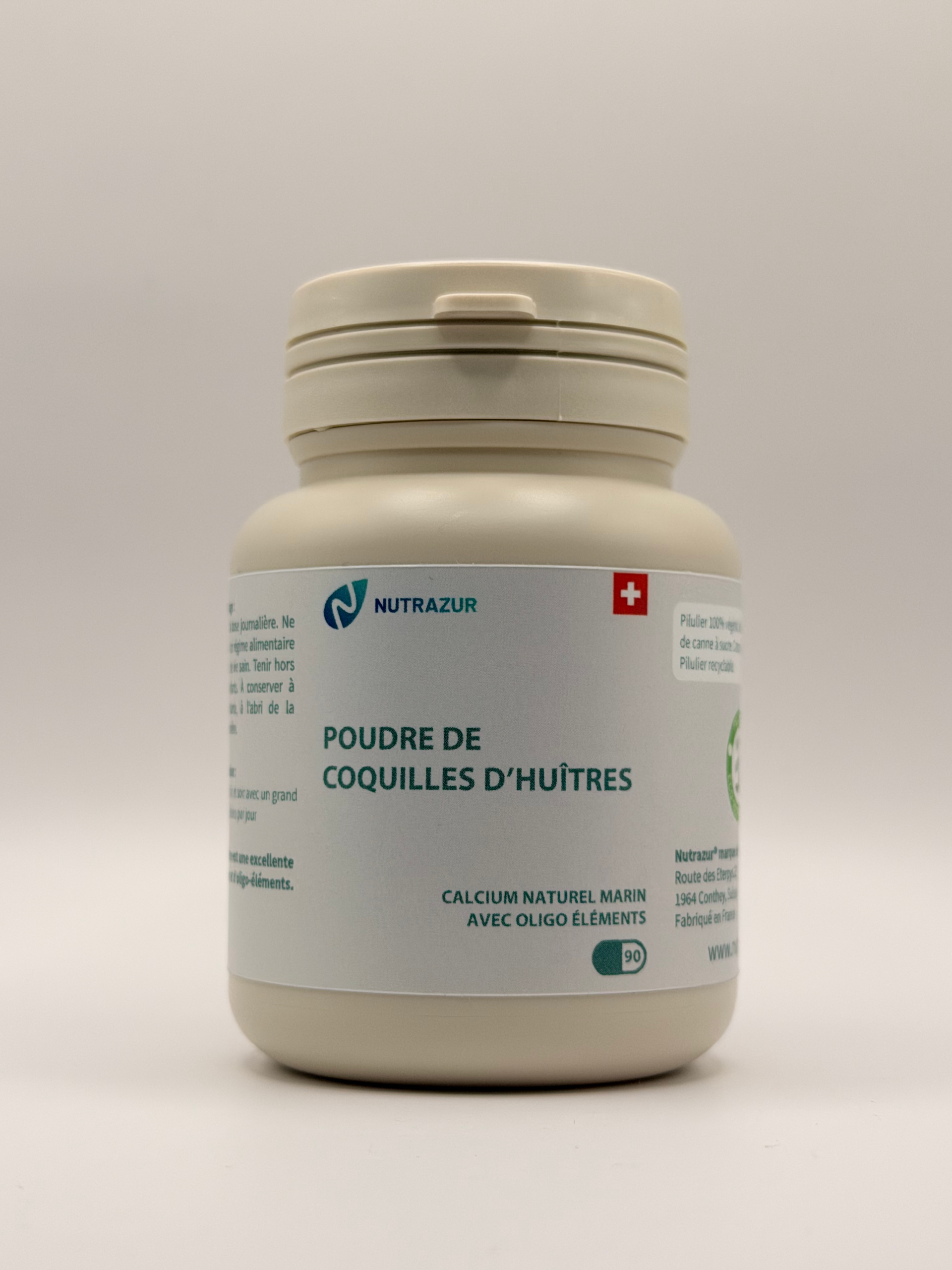 Poudre de coquilles d'huîtres